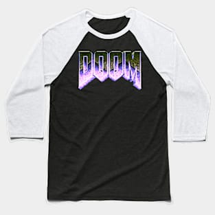 Purple Doom Baseball T-Shirt